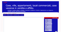 Desktop Screenshot of casevillesardegna.it